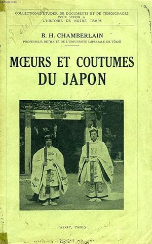 Image du vendeur pour MOEURS ET COUTUMES DU JAPON mis en vente par Le-Livre