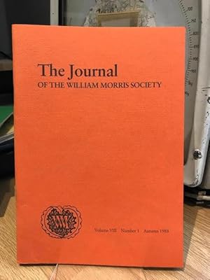 The Journal of the William Morris Society. VIII / 8, Number 1, Autumn 1988