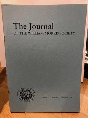 The Journal of the William Morris Society. XI / 11, Number 1, Autumn 1994
