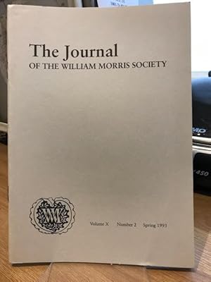 The Journal of the William Morris Society. Vol X / 10, Number 2, Spring 1993