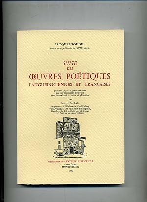 SUITE DES OEUVRES POETIQUES LANGUEDOCIENNES ET FRANCAISES.