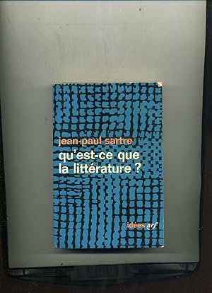 Seller image for QU'EST-CE QUE LA LITTERATURE? for sale by Librairie CLERC