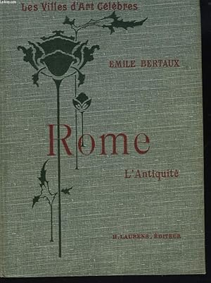 Bild des Verkufers fr ROME. L'ANTIQUITE. zum Verkauf von Le-Livre