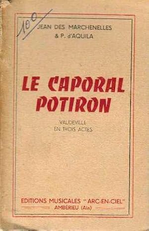 Seller image for Le caporal potiron vaudeville en trois actes for sale by crealivres