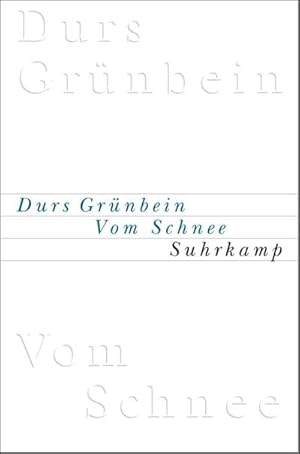 Imagen del vendedor de Vom Schnee oder Descartes in Deutschland a la venta por BuchWeltWeit Ludwig Meier e.K.