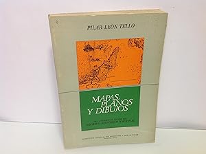 Imagen del vendedor de MAPAS PLANOS DIBUJOS DE LA SECCION DE ESTADO LEON TELLO PILAR 1969 a la venta por LIBRERIA ANTICUARIA SANZ