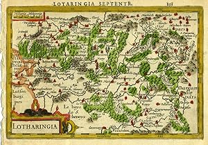 Bild des Verkufers fr Lotharingia, [France, Luxembourg, Germany] zum Verkauf von Antipodean Books, Maps & Prints, ABAA