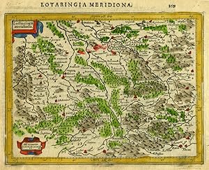 Bild des Verkufers fr Lotharingia Meridiona., [Germany, France] zum Verkauf von Antipodean Books, Maps & Prints, ABAA