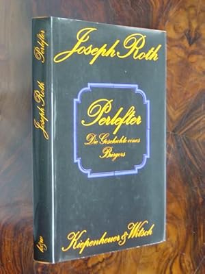 Bild des Verkufers fr Perlefter. Die Geschichte eines Brgers. Fragment eines Romans aus dem Berliner Nachlass. Herausgegeben und mit einem Nachwort von Friedemann Berger. Erstausgabe. zum Verkauf von Antiquariat Tarter, Einzelunternehmen,