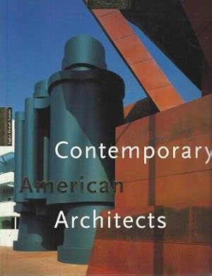 Image du vendeur pour Contemporary american architects mis en vente par LES TEMPS MODERNES