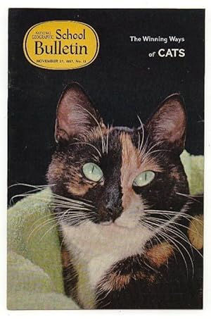 Image du vendeur pour School Bulletin November 27, 1967, Vol. 46, No. 12 .Domestic Cats, Abidjan, Children's Village, Jaguars mis en vente par Nessa Books