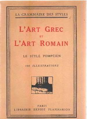 L'art grec et l'art romain