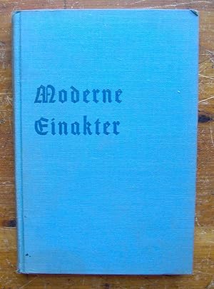 Seller image for Moderne Einakter. for sale by Monkey House Books