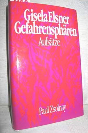 Seller image for Gefahrensphren (Aufstze) for sale by Antiquariat Zinnober