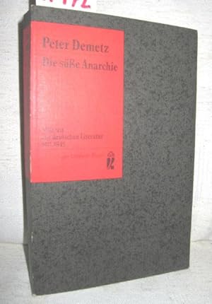 Seller image for Die se Anarchie (Skizzen zur deutschen Literatur seit 1945) for sale by Antiquariat Zinnober