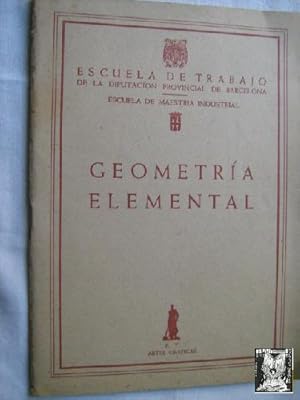 Seller image for GEOMETRA ELEMENTAL for sale by Librera Maestro Gozalbo