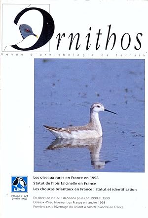ORNITHOS. Revue d'ornithologie de terrain. Volume 6. Numéro 4