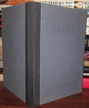 Seller image for LEASES Signed 1st for sale by Rare Book Cellar
