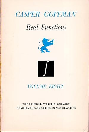 Seller image for Real Functions Volume Eight for sale by Frank Hofmann