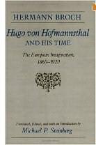 Imagen del vendedor de Hugo Von Hofmannsthal and His Time : the European Imagination, 1860-1920 a la venta por Mahler Books