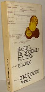 Imagen del vendedor de MANUAL DE ECONOMA POLTICA a la venta por EL RINCN ESCRITO