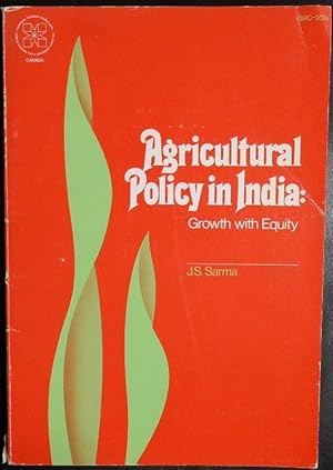 Immagine del venditore per Agricultural Policy in India (IDRC) venduto da GuthrieBooks