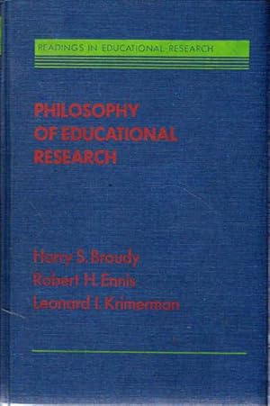 Imagen del vendedor de Philosophy of Educational Research a la venta por Goulds Book Arcade, Sydney