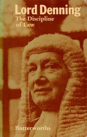 Seller image for The Discipline Of Law for sale by Goulds Book Arcade, Sydney