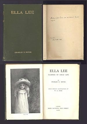 ELLA LEE; Glimpses Of Child Life. Inscribed