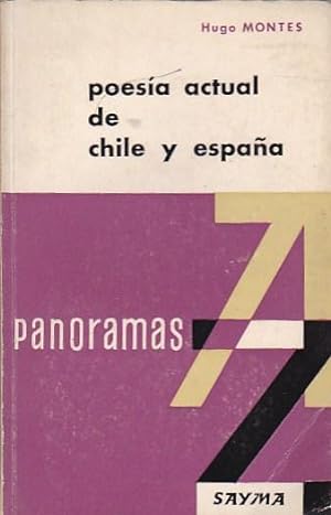 Imagen del vendedor de Poesa actual de Chile y Espaa a la venta por LIBRERA GULLIVER