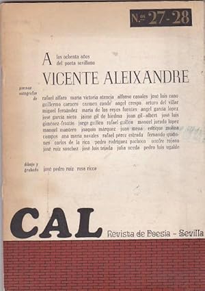 Image du vendeur pour Revista de Poesa. N 27-28 mis en vente par LIBRERA GULLIVER