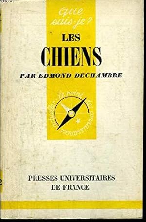 Seller image for Les chiens for sale by JLG_livres anciens et modernes