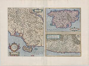 Senensis Ditionis Accurata Descrip. [with] Corsica [and] Marcha Anconae, olim Picenum 1572