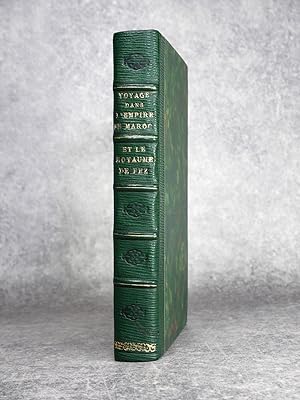 Image du vendeur pour VOYAGE DANS L?EMPIRE DE MAROC ET LE ROYAUME DE FEZ, FAIT PENDANT LES ANNEES 1790 ET 1791, PAR G. LEMPRIERE. CONTENANT,1 UNE DESCRIPTION EXACTE DE CES DEUX PAYS, ET PARTICULIEREMENT DU MONT ATLAS.2 UN APERCU DES PRODUCTIONS ET DU COMMERCE, DES REVENUS ET DEPENSES, DES FORCES DE TERRE ET DE MER DE CET EMPIRE.3 DU GOUVERNEMENT ET DES LOIS, DE LA RELIGION, DES MOEURS ET COUTUMES, DE L?ABRUTISSEMENT ET DE L?ESCLAVAGE DES MAURES, DU DESPOTISME ET DE LA CRUAUTE DU PRINCE QUI LES GOUVERNE.4 DE LA DECADENCE DES SCIENCES ET ARTS, DE L?IGNORANCE DES PEUPLES, ET SUR-TOUT DES MEDECINS ARABES.5 ENFIN DES DETAILS TRES CURIEUX SUR LE HAREM, OU SERAIL DE L?EMPEREUR DE MAROC, OU L?AUTEUR, EN SA QUALITE DE MEDECIN ET CHIRURGIEN EUROPEEN, A PU SEUL PENETRER JUSQU?A CE JOUR. ACCOMPAGNE D?UNE CARTE GEOGRAPHIQUE DE L?AFRIQUE, PAR LE MAJOR RENNEL, AUGMENTEE D?UN ITINERAIRE POUR L?INTELLIGENCE DE CE VOYAGE, PAR BRION PERE, INGENIEUR-GEOGRAPHE, ET ORNE DES VUES DE TANGER ET DE MAROC.TRADUIT DE L?ANGLAIS PA mis en vente par Librairie du Chteau de Capens