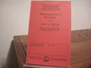 Immagine del venditore per Baumgartner's Bombay venduto da Bungalow Books, ABAA