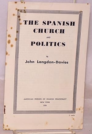 The Spanish church and politics