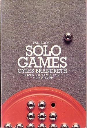 Seller image for SOLO GAMES. Over 300 games for one player for sale by Mr.G.D.Price