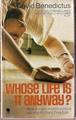 Bild des Verkufers fr WHOSE LIFE IS IT ANYWAY? (Richard Dreyfuss) zum Verkauf von Mr.G.D.Price