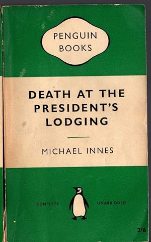 Seller image for DEATH AT THE PRESIDENT'S LODGING for sale by Mr.G.D.Price