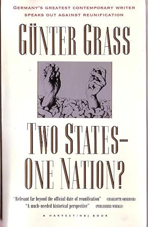 Image du vendeur pour TWO STATES - ONE NATION? (non-fiction) mis en vente par Mr.G.D.Price