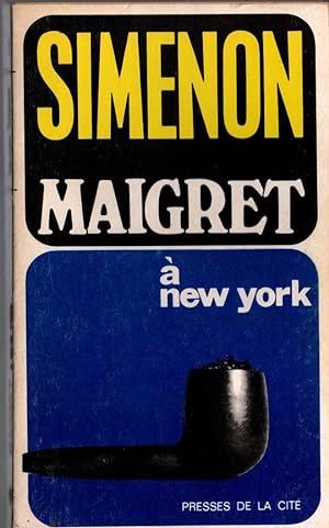 Seller image for MAIGRET A NEW YORK for sale by Mr.G.D.Price