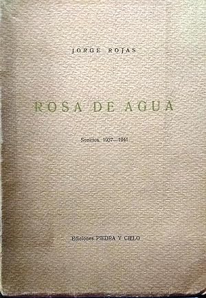 Rosa de agua: (sonetos 1937-1947)