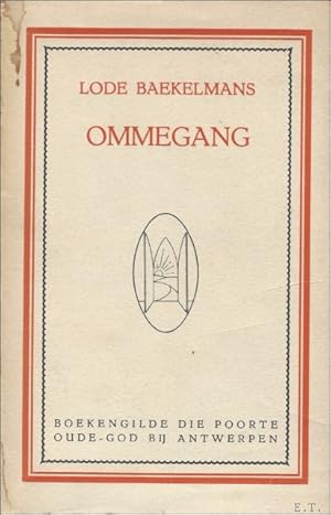 Image du vendeur pour OMMEGANG. mis en vente par BOOKSELLER  -  ERIK TONEN  BOOKS