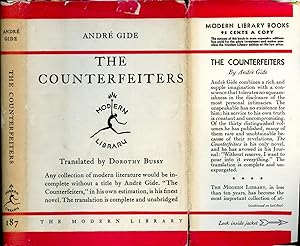 Image du vendeur pour THE COUNTERFEITERS (Les Faux-Monnyeurs) ML# 187, 1936/Spring, 242 Titles on DJ, Balloon Cloth, Kent Endpapers. mis en vente par Shepardson Bookstall