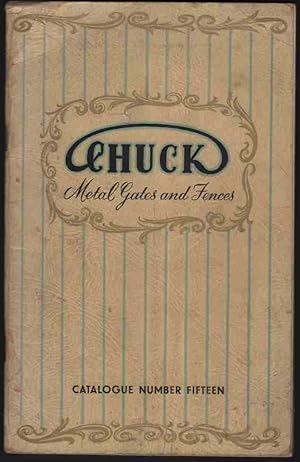 CHUCK METAL GATES AND FENCES Catalogue Number 15