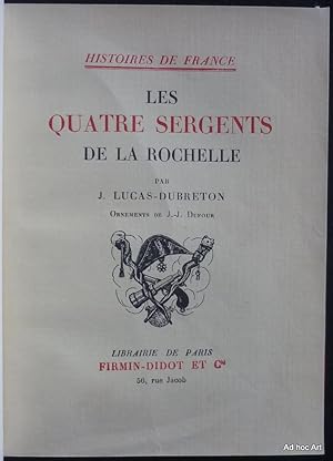 Les quatre sergents de La Rochelle