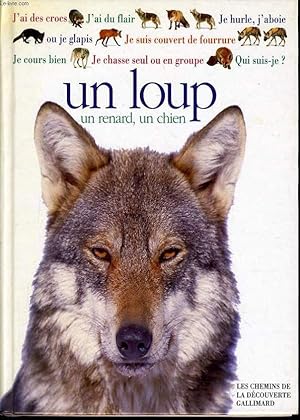 Imagen del vendedor de UN LOUP, UN RENARD, UN CHIEN a la venta por Le-Livre