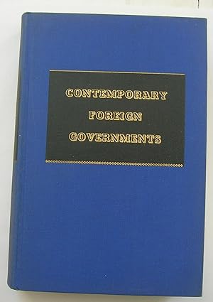 Seller image for Contemporary Foreign Governments. for sale by Monkey House Books