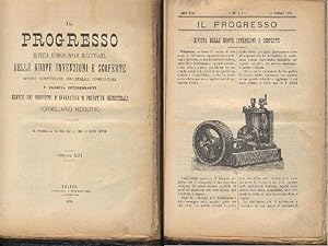 IL PROGRESSO Rivista quindicinale delle nuove invenzioni e scoperte. Notizie scientifiche, indust...