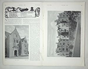 Original Issue of Country Life Magazine Dated December 21st 1912, with a Main Feature on Nailsea ...